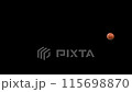 Side on view of a 3D basketball rolling across the screen 115698870