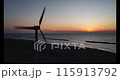 日落時的風力發電 115913792