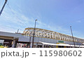 新緑の東小金井駅　パンニング 115980602