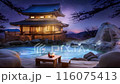 涼しい夜の水面 116075413