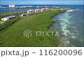 Drone view of Punta Nizuc  estuary in Cancun 116200096