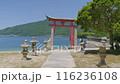 The large torii gate of Itsukushima Shrine on Iwako Island, Onomichi City, Hiroshima Prefecture 116236108