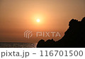 Sunset near Senjojiki Beach in Fukaura 116701500