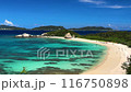 沖縄　慶良間諸島　渡嘉敷島の風景　阿波連ビーチ 116750898