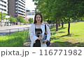 年輕女子通勤 116771982