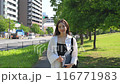 年輕女子通勤 116771983