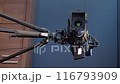 Professional camera on a tripod 116793909