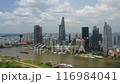 Aerial cityscape of Ho Chi Minh city - Vietnam 116984041