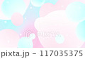 A beautiful liquid animation background with pink and blue gradients. Loopable. 117035375
