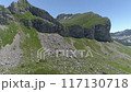 Aerial view of Durmitor Mountains of Montenegro 117130718
