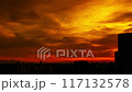 Images of the sky, clouds, city and buildings, evening view to night view 117132578