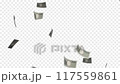 錢從上到下掉下來，鈔票，簡單圖片，循環，10秒 117559861