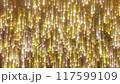 Gold glitter rain animated background. Sparkle golden stars 117599109