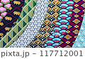Japanese style pattern loop background 117712001