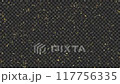 Golden glitter falling on transparent background. Seamless looping. 3D animation. 117756335