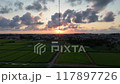 A sunset 117897726