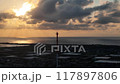A sunset 117897806