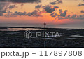 A sunset 117897808