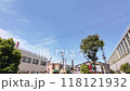 新緑快晴の東小金井駅南口右へパンニング 118121932