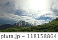 会津磐梯山　櫛ケ峰　流れる雲 118158864