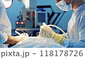 Doctors Are Operating A Patient In Operation Room 118178726