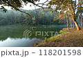 Nature landscape at morning of lakes and pine forests in Pang Ung national park of Mae Hong Son province Thailand  118201598