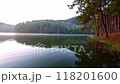 Nature landscape at morning of lakes and pine forests in Pang Ung national park of Mae Hong Son province Thailand  118201600