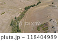 Drone shot of Summer Kurai Steppe in the south-eastern Altai Mountains, near Mongolia, Siberia, Russia 118404989