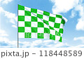 方格旗循環視頻 118448589