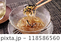 Tokoroten in a glass container 118586560