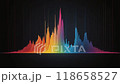 A captivating audio spectrum visualizer that enhances experiences with its vibrant display 118658527