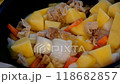 Stir-fry curry ingredients 118682857