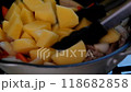 Stir-fry curry ingredients 118682858