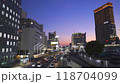 神戶三宮傍晚夜景縮時攝影 118704099