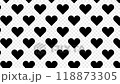4K ループ 背景 動画配信  ハート 塗りつぶし  / Loop Heart 118873305