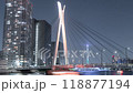 タイムラプス 隅田川 スカイツリー 夜景 118877194