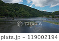 夏天從渡月橋眺望京都嵐山 119002194