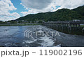 京都 嵐山渡月峽 夏天 119002196