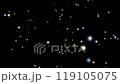 下から上の光　上昇　ホタル 119105075