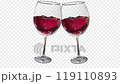 Red wine toast 119110893