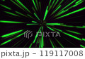 Green Laser Glowing Lines Shooting in Space Seamless Loop Motion Background Animation, HD Video, 60 fps 119117008