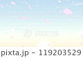 櫻花翩翩起舞的天空 119203529