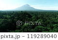 Drone aerial photography of Mt. Fuji and Aokigahara Jukai (Dolly Back) 119289040
