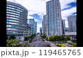 Time-lapse video of Yokohama Minato Mirai skyscraper district 119465765