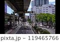 Yokohama Expressway traffic flow time lapse video 119465766