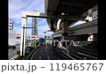 Yokohama Expressway traffic flow time lapse video 119465767