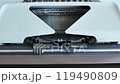 Retro Mechanical Typewriter Close Up Vintage  119490809