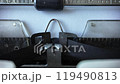Retro Mechanical Typewriter Close Up Vintage  119490813
