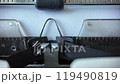 Retro Mechanical Typewriter Close Up Vintage  119490819