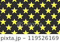 4K ループ 透過背景 動画配信 星 停止 塗りつぶし / Loop Yellow Star 119526169